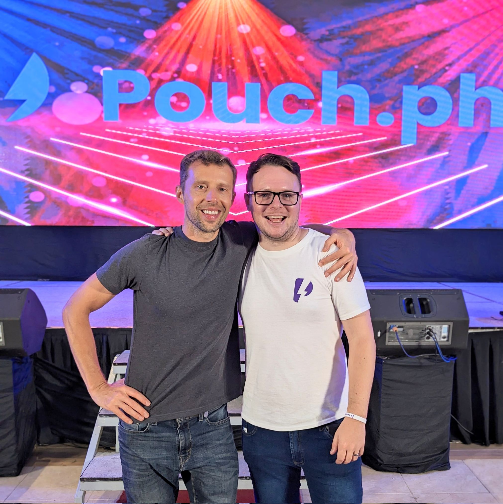 Pouch CEO Ethan Rose and ZEBEDEE Project Manager Misha Dany (from @misha_dany)