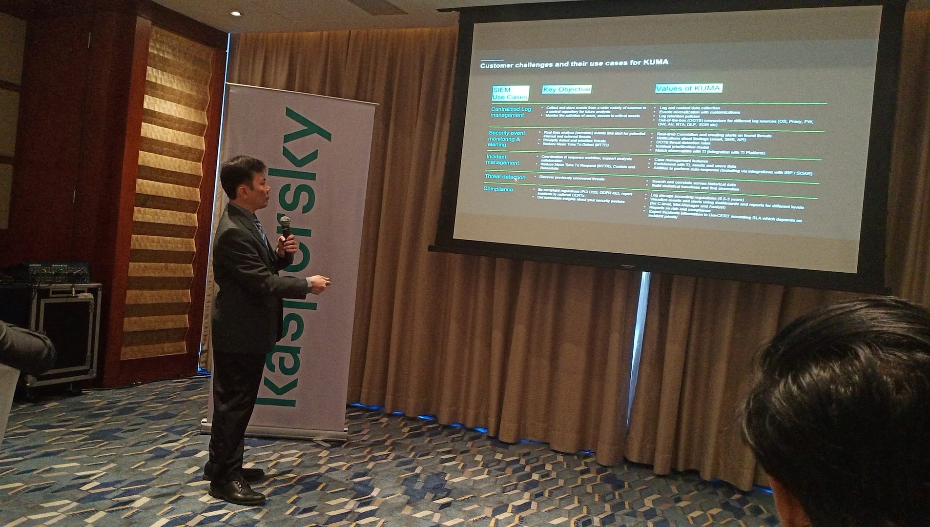 Kaspersky Southeast Asia Systems Engineering Head Victor Chu.