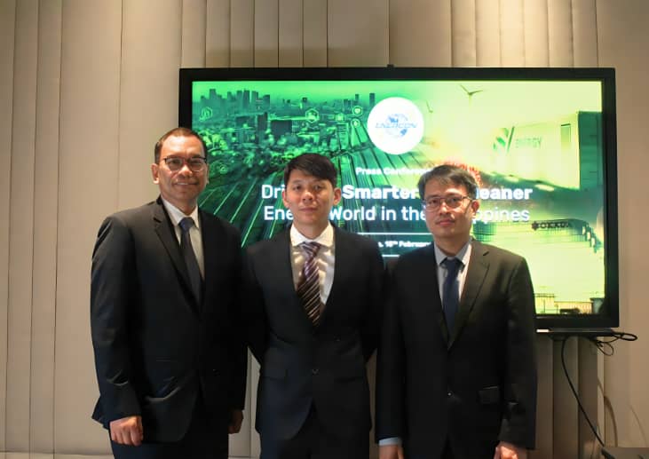 (L-R) Enercon Asia Executive Chairman Dr. Azhar Othman, Enercon Asia CEO Roland Lim, and Enercon Systems International Philippines Corporation Country Manager Dexter Carinugan