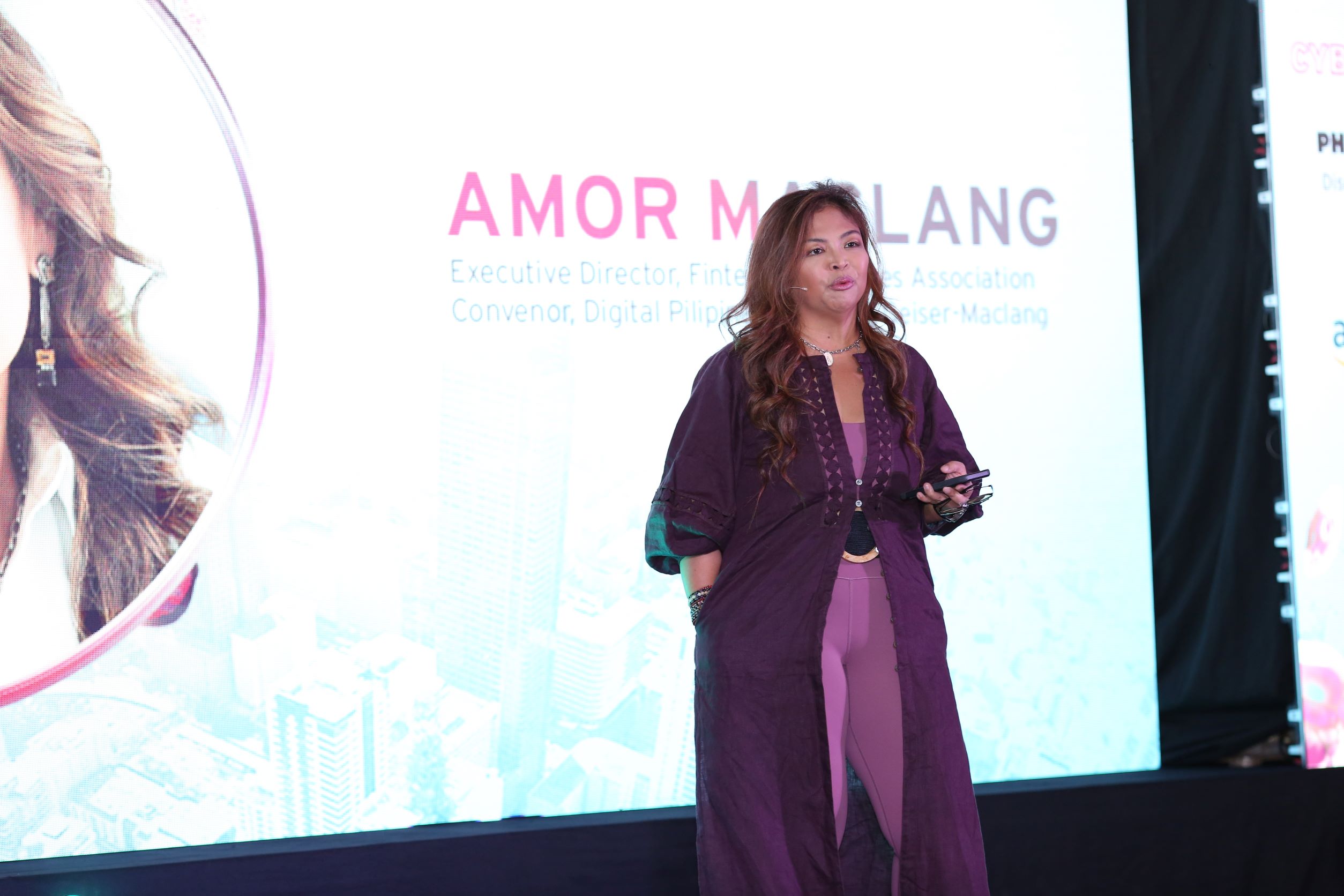 Fintech Philippines Association Executive Director, Amor Maclang’s topic circled around “A Whole Of Nation And Whole Of Society Approach To Cybersecurity In A Digital Pilipinas” during the 2023 Trend Micro BFSI Cybersecurity Summit event.